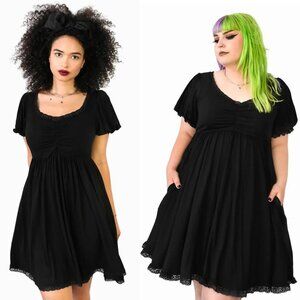 Foxblood Gina Babydoll Dress XL NWT